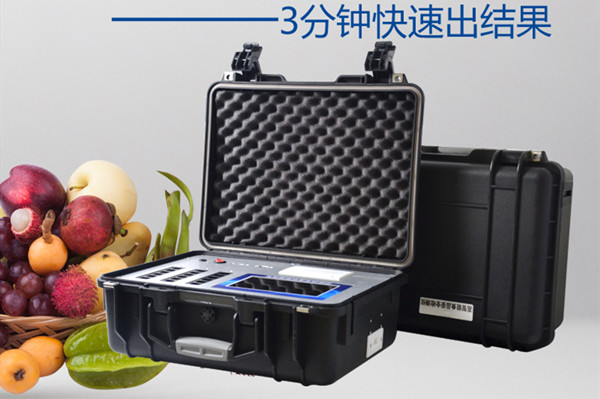 食物清静磨练检测装备加入食物检查督查行动